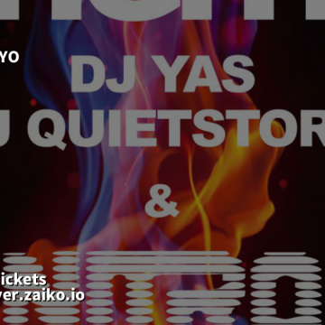 【DJ YAS、スケジュール更新！】@ club asiaにて、 今週末いよいよ開催！