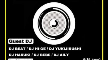【DJ YUKIJIRUSHI、スケジュール更新！】「HOT BLACK」に出演！！！